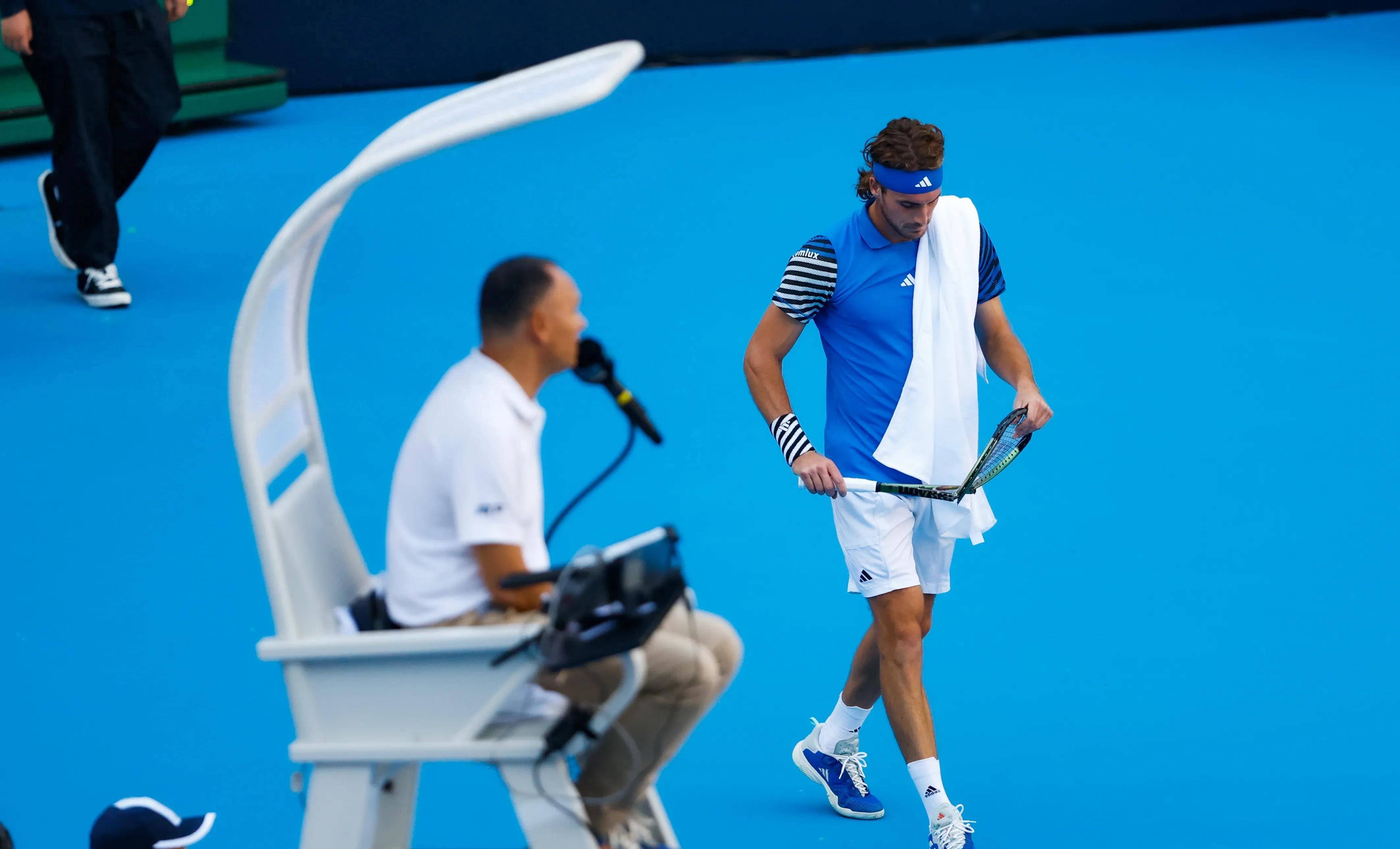 澳网力克联合杯,西西帕斯点燃赛场 澳网力克联合杯,西西帕斯点燃赛场